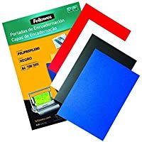 Fellowes 5470801 - Pack con 50 portadas de polipropileno- A3- color negro
